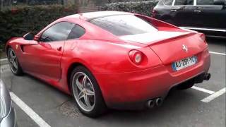 FERRARI 599 GTB FIORANO F1 SOUND [upl. by Ashlie226]