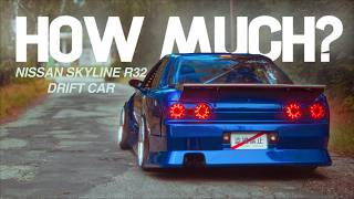 TOTAL COST of building my NISSAN SKYLINE 1UZR32  NIGHTRIDE [upl. by Conrade]