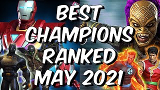 Best Champions Ranked May 2021  Seatins Tier List  Marvel Contest of Champions [upl. by Daveta535]