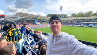 Was hat 3LIGA DERBY zu bieten🔥🧨Pyroshow  1FC SAARBRÜCKEN vs SV WALDHOF MANNHEIM  Stadionvlog [upl. by Sella]