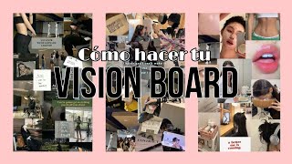 ꒰⁠⑅˖⁠♡Cómo hacer tu VISION BOARD 2024♡⁠˖⑅⁠꒱ [upl. by Janene]