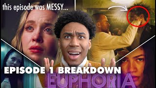 Euphoria Season 2 Episode 1 BREAKDOWN amp My PREDICTIONS [upl. by Goulden]