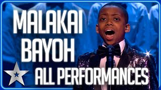 Every ANGELIC performance from Malakai Bayoh  Britains Got Talent [upl. by Mickey]