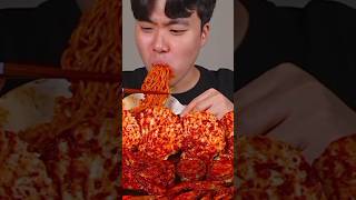 ASMR MUKBANG 해물찜 amp 대왕 문어 amp 불마왕라면 FIRE Noodle amp Spicy Seafood amp Octopus EATING SOUND gongsamtable [upl. by Annaillil]