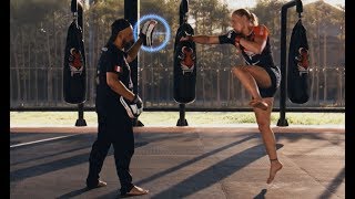 Valentina Shevchenko Teaches Her Signature Moves [upl. by Notrab329]