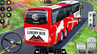 City Coach Bus Driving Simulator  Passenger Transport Driver 3D  Android Gameplay [upl. by Pool604]