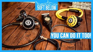 How to Assemble Scuba Regulators  4 easy Steps  Scuba Advice [upl. by Chapin]