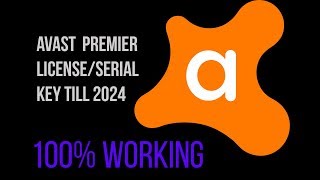 Avast Premier 2018 License key till 2024  no crack or external link [upl. by Ammeg]