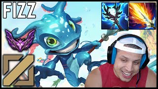 💥 Tyler1 I CANT STOP PLAYING FIZZ  Fizz Mid Full Gameplay  Season 14 ᴴᴰ [upl. by Glenda]