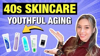 40s Skincare Must Haves for YOUTHFUL Aging AntiAging from a Dermatologist  Dr Shereene Idriss [upl. by Nylodnarb]