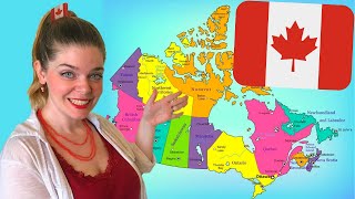 What are Canada’s Provinces and Territories Names of Canadian Provinces Territories and Cities [upl. by Amees]