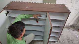 How To Make A Shoe Rack  Wooden Shoe Racks [upl. by Ylrahc]