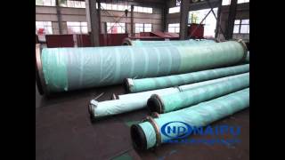 China manufacture rubber hose mining hose big diameter hose DN550 [upl. by Ayra]