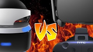 PlayStation VR gegen Rift und Vive  Schlägt die Konsole hier den PC [upl. by Idnahk]