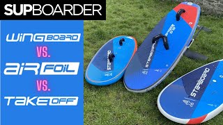 Which 2023 Starboard foil board is best for you We compare the Wingboard Take Off and Air Foil [upl. by Neisa]