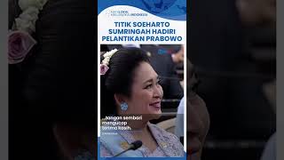 Titik Soeharto Sumringah Hadiri Pelantikan Presiden Prabowo Duduk Terpisah dengan Didit di Panggung [upl. by Kerianne896]