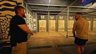 MANIAX axe throwing IN MELBOURNE [upl. by Ellett999]