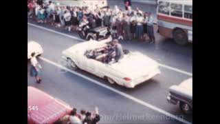 October 17 1960  Senator John F Kennedys open air motorcade in Springfield Ohio [upl. by Neisa]