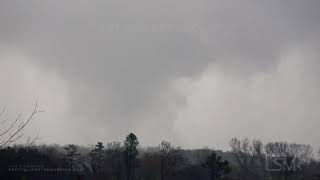 3172021 Clanton AL  Close Range Intercept Large Tornado Drone Video [upl. by Cheyne]