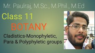 11StdCladistics Monophyletic paraphyletic amp Polyphyletic group [upl. by Oremar]