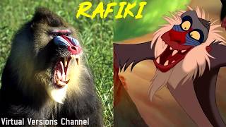 The Lion King Real Life All Characters 2018 [upl. by Alegnat550]