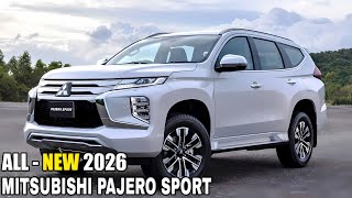 2026 MITSUBISHI PAJERO SPORT Exterior Interior amp Specs [upl. by Enohpesrep]