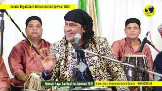 Hamsar Hayat  South Africa Cape Town  Lens Hall  Qawwali 2024 [upl. by Rj]