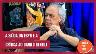 Casão Pod Tudo cortes A saída de Trajano da ESPN [upl. by Annekahs]