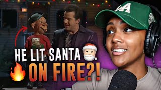 FIRST TIME REACTING TO  JEFF DUNHAM  BUBBAS LETTER TO SANTA [upl. by Lattie]