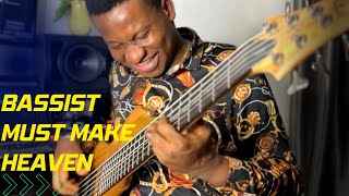 This Bassist Must Make Heaven oh Playing Makombandlela Live Bass Cover [upl. by Tiffanie644]