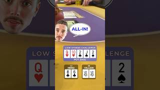 rate this bluff 😳 BE HONEST poker pokerhand pokerhands [upl. by Ahsiekin]