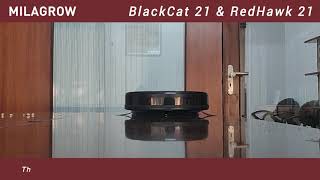 Milagrow BlackCat amp RedHawk 21 Robotic Vacuum Cleaner with Gyro Mapping amp Wet Mopping [upl. by Anitneuq]