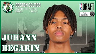 2021 NBA DRAFT Juhann Begarin Boston Celtics ᴴᴰ [upl. by Ayahs]