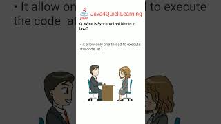 What is Synchronized blocks in java corejava synchronize block java4quicklearning [upl. by Kloster]