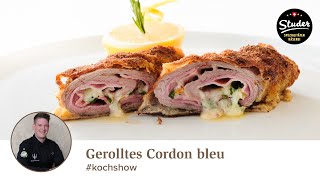 Gerolltes Cordon bleu  Rezept by Christian Kuchler [upl. by Lombardy621]