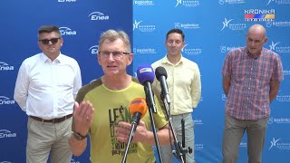 Enea Kozienice Triathlon  konferencja prasowa 17072024 [upl. by Ecniv]