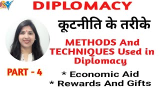 Techniques of Diplomacy  Tools  Methods Used by Diplomacy  Part49 [upl. by Ydnik]