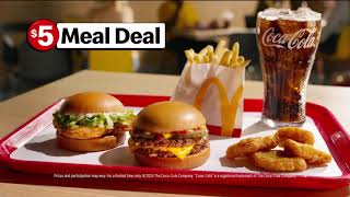 McDonald’s 5 Meal Deal Commercial  Irresistible Value and Flavor 🍔🍟 tvcommercials McDonalds [upl. by Wynn]