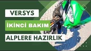 Kawasaki Versys 1000 8000KM Servis Bakımı ve Alpler Macerası 🏍️🏔️ [upl. by Ahsiner485]