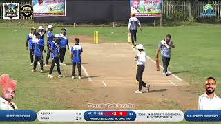 Shrithik Royals vs NGSports Kondheri Match  Titwala Dhamaka League 2024 [upl. by Lleuqram]