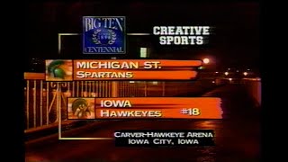 Michigan State at 18 Iowa  2211996  Full Game [upl. by Hirza]