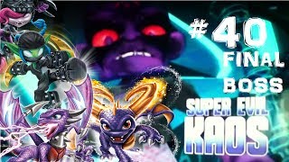 Skylanders SWAP Force Wii Episode 40  Chapter 17 Cloudbreak Core Super Evil Kaos Final Boss [upl. by Kennan]