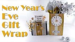 DIY New Years Gift Wrap [upl. by Elodie]