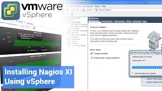 How to install Nagios XI using vSphere [upl. by Christmann]