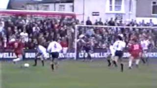 Gary Abbott Welling United THAT GOAL [upl. by Omolhs]