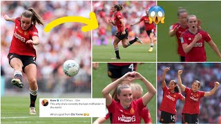 🔴 Man United Women vs Tottenham Women 40 FA Cup final Ella Toones stunning long range goal [upl. by Alliuqet]