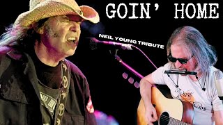 Goin Home Neil Young cover electric acoustic guitar Are You Passionate Toast Crazy Horse 2001 2002 [upl. by Machute]