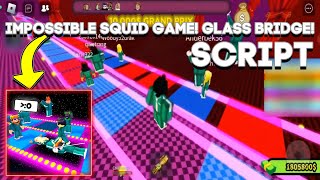 Impossible Squid Game Glass Bridge Script Hack  Show Path God Mode Trolling 2024 [upl. by Mutat]