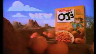 Kelloggs OJs Cereal Cartoon Commercial 1985 [upl. by Bledsoe66]