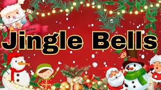 Jingle Bells with Lyrics  Kids Christmas Songs  Christmas Carols  Kids 🎄 [upl. by Adalai]